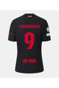 Fotbalové Dres Barcelona Robert Lewandowski #9 Venkovní Oblečení 2024-25 Krátký Rukáv